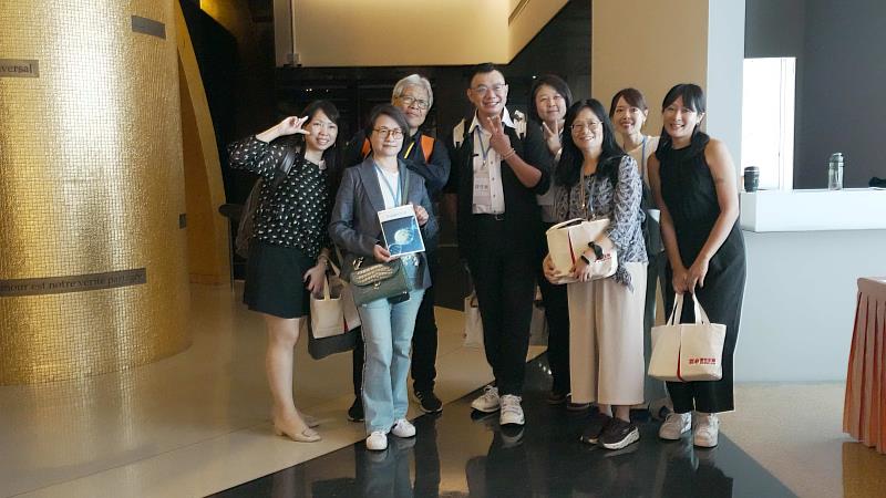「靈性生態」設計思考工作坊成功大學參與者。(圖由生命和平大學籌備處提供)