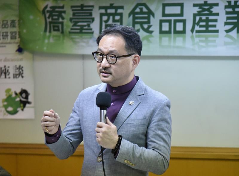 僑委會副委員長阮昭雄致詞