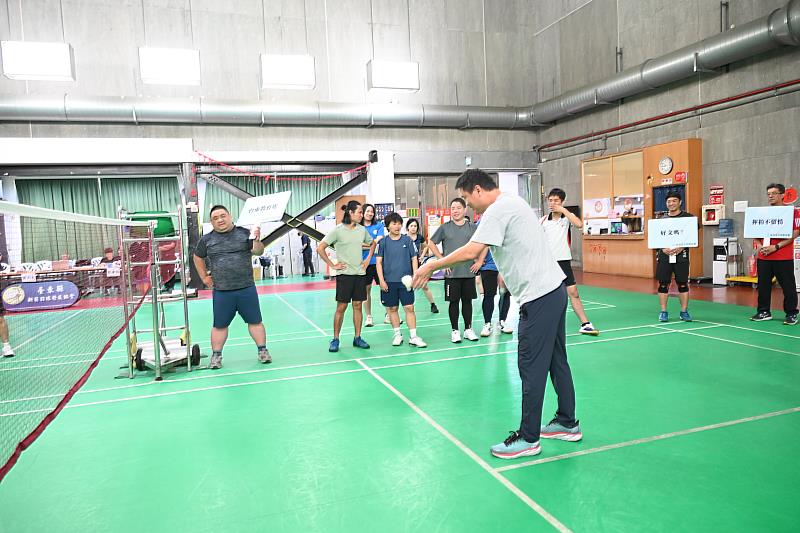 大家動起來 健康跟著來！114年度臺東縣政府「綻放盃」羽球友誼賽 28日歡喜開打