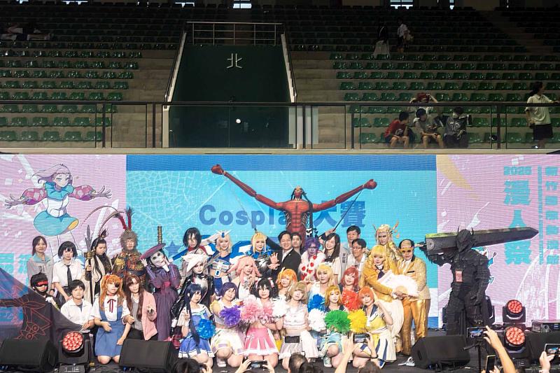 新竹國際動漫節2日吸引逾9.5萬人次，Cosplay大賽劃下圓滿句點。