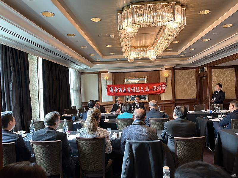 僑委會副委員長張良民致詞