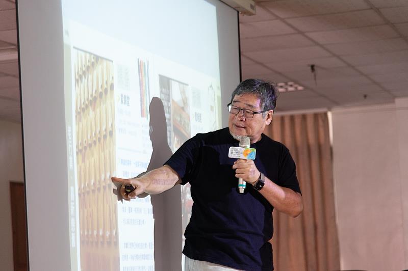 筆耕不輟書寫臺南，文化局悼念王浩一老師辭世。(圖為2023年臺南文學季活動)