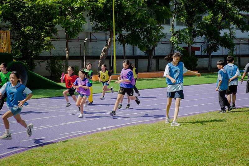此工程完工後為孩子們帶來優質運動園地。