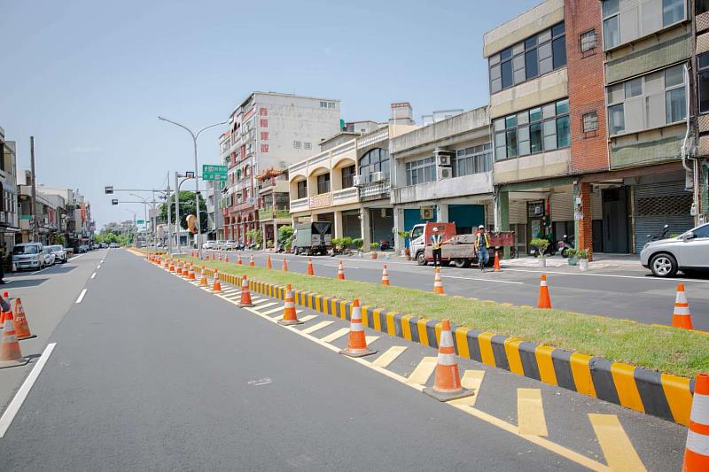 和平路雨水下水道改善工程。