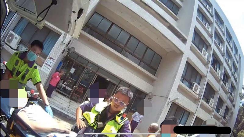 竹市警消聯手及時搶救化解男大生輕生危機