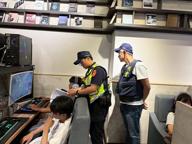 114年「暑期保護青少年－青春專案」首日擴大臨檢暨聯合督導