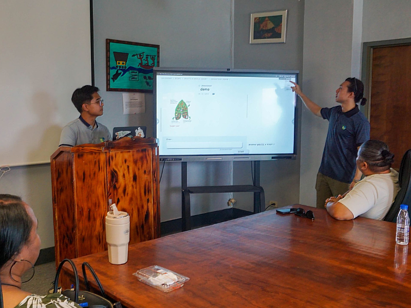 The platform was designed with the assistance of nutritionist Kelvin Chen and developed by Taiwan youth Overseas Service member Chen Yuan-Hsi