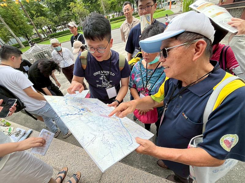 「1943大哉問」民眾合力指認嘉義市1943年都市計畫圖配置