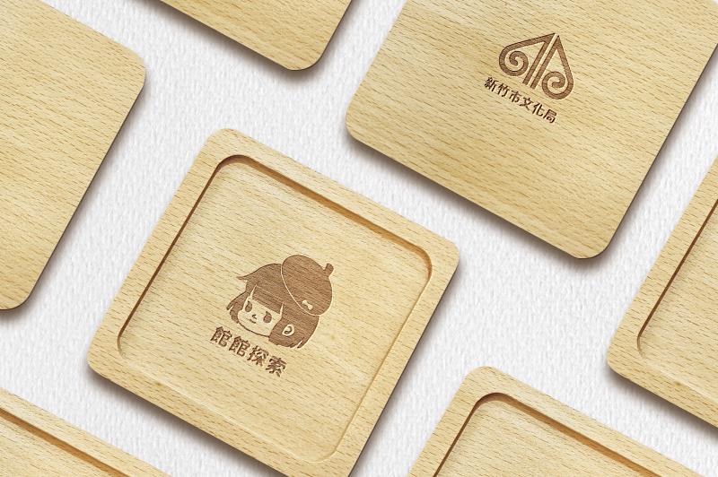圖3. 路線二限量紀念品「尋寶小達人木杯墊」。