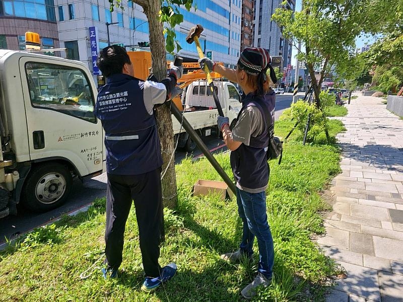 因應輕颱丹娜絲來襲，新竹市應變中心二級開設，各單位加強防災整備