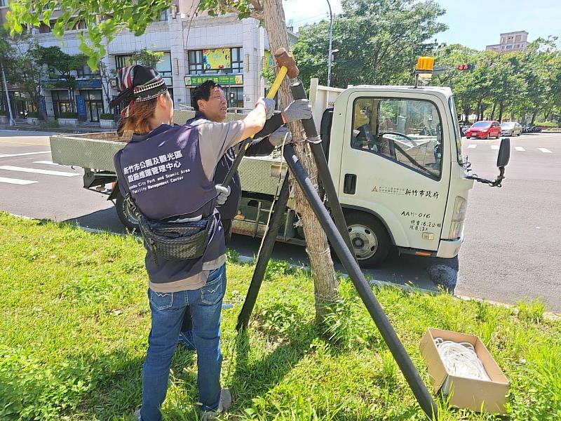 因應輕颱丹娜絲來襲，新竹市應變中心二級開設，各單位加強防災整備