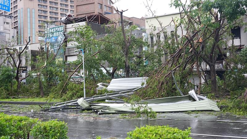 0 丹娜絲颱風對嘉義市造成嚴重衝擊 (10)