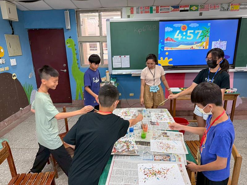 英語閱讀結合藝術創作