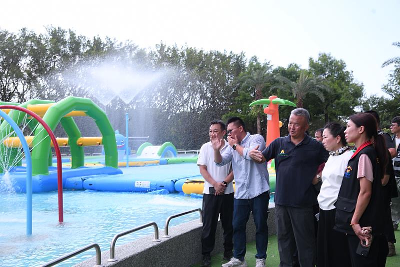 Zhikaxuan Water Play Area Phase I Completed, Opens July 12