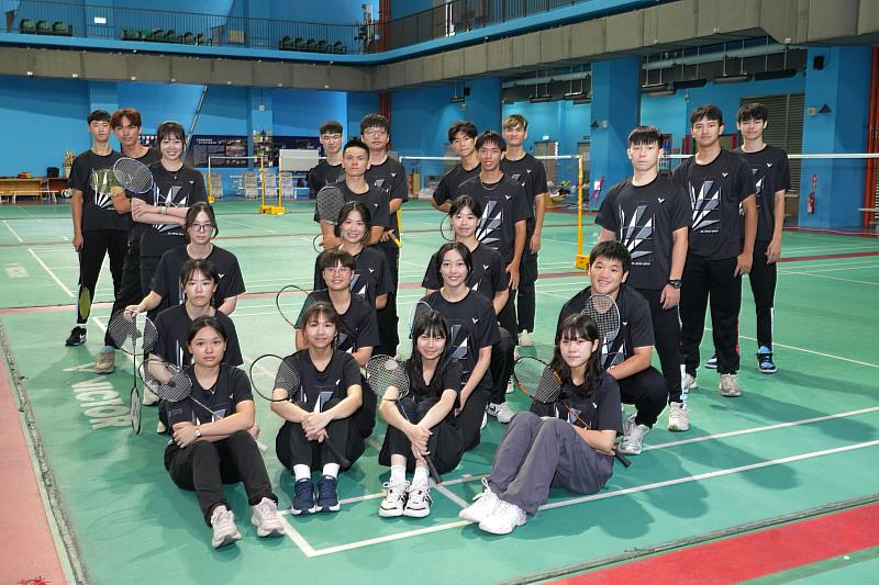 團隊希望選手「揮羽成星」,每一位都能成為閃耀的光芒,勇敢拼搏、綻放自我