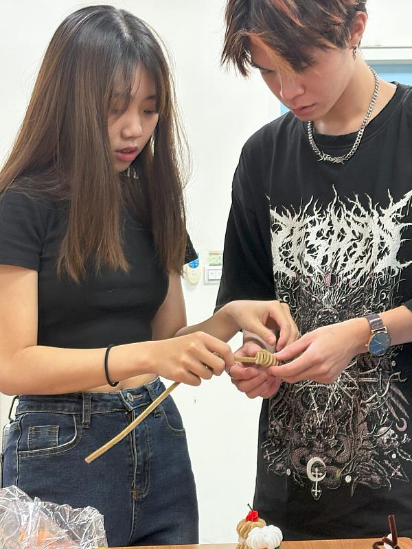 團隊成員手作練習