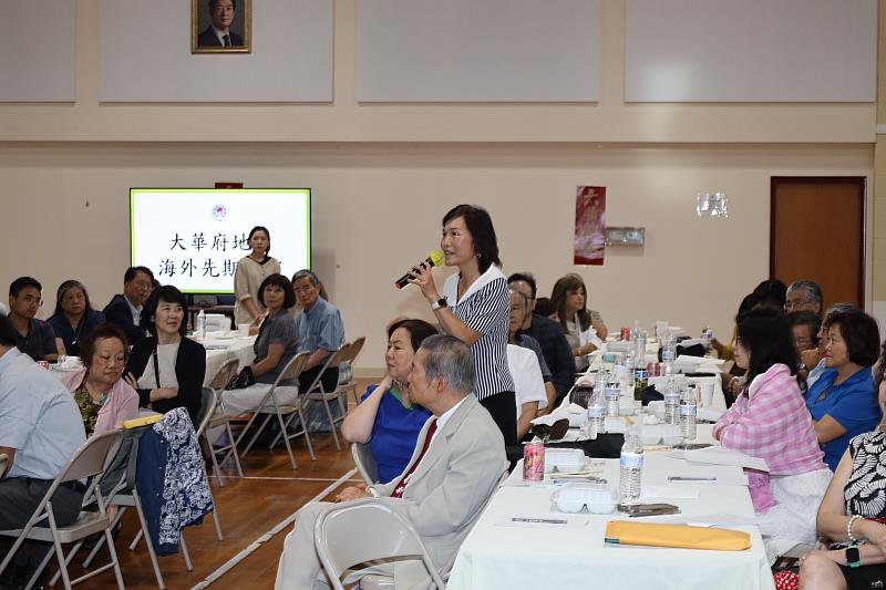 與會僑領踴躍發言