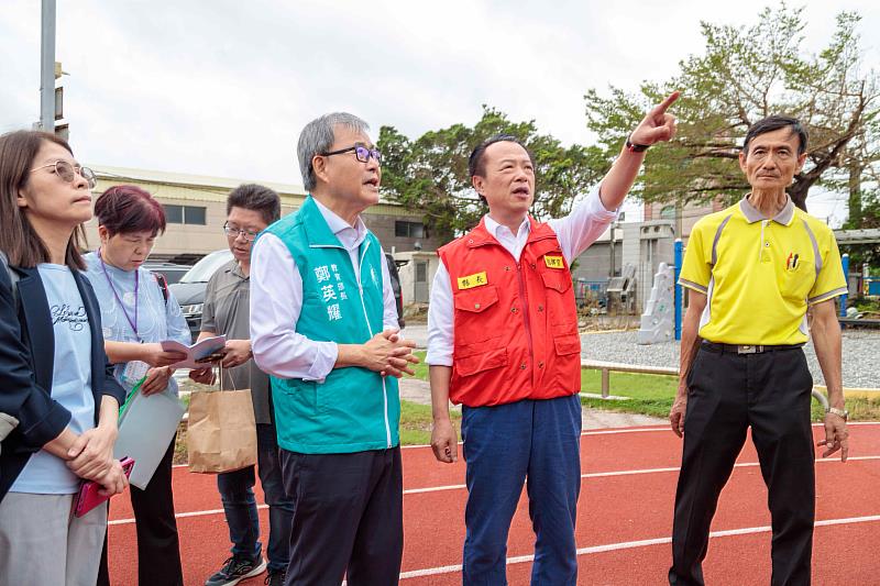 丹娜絲颱風嘉縣校園災損初估將近1億 教育部勘災