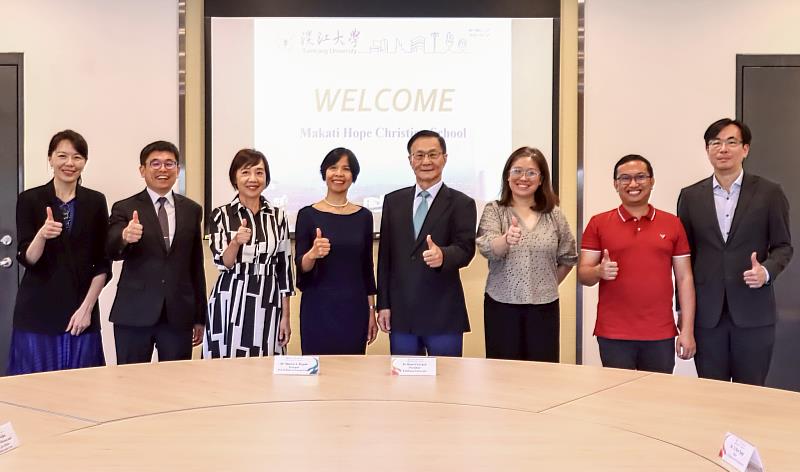 淡江大學與菲律賓馬加智嘉南學校簽約策略聯盟。（圖／淡江大學提供）