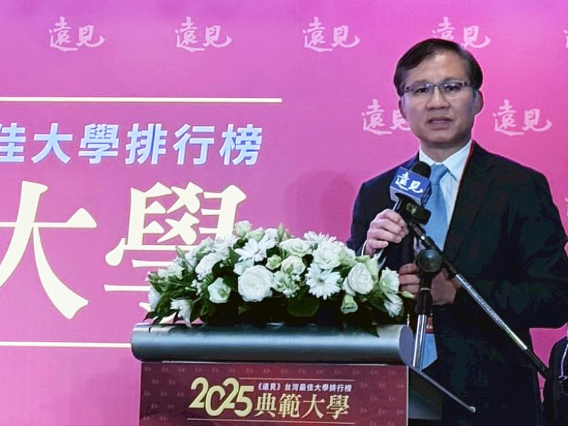 高醫大副校長林志隆致詞
