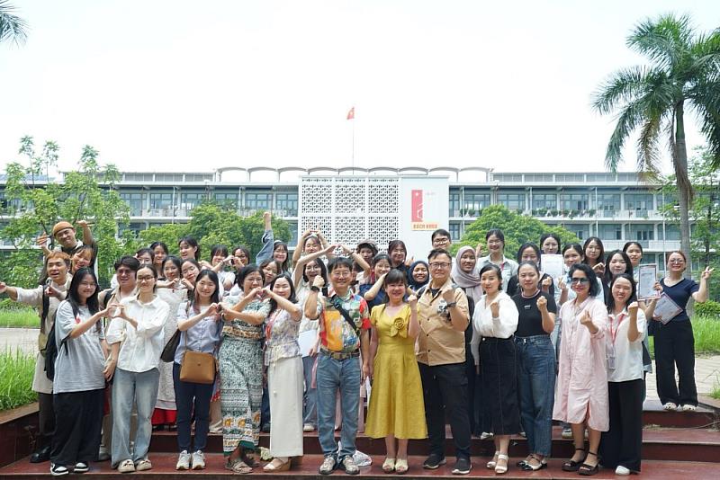 國際設計營隊結束後的大合照