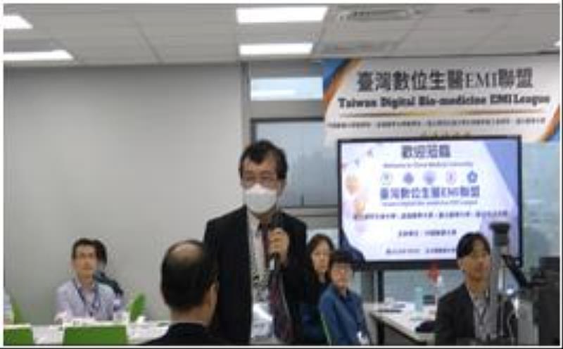 中國醫藥大學醫學院蔡崇豪院長分享中國醫藥大學醫學院推動EMI的經驗。