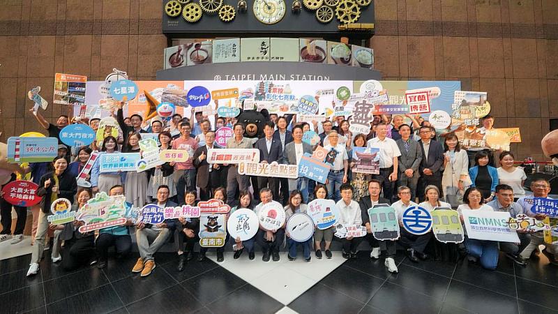 「115-116年台灣觀光100亮點」選拔活動記者會-城銷處長林昱志代表出席。