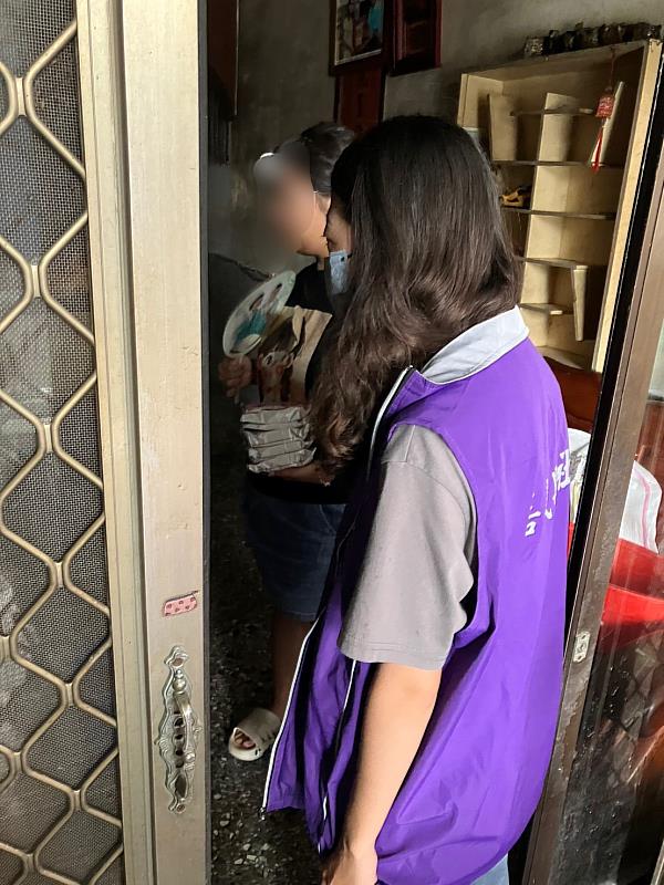嘉義縣社會福利服務中心投入災後關懷行列