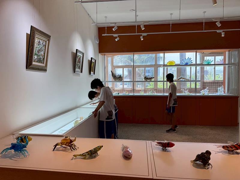 歷年優質作品匯聚光韻琉園展示室