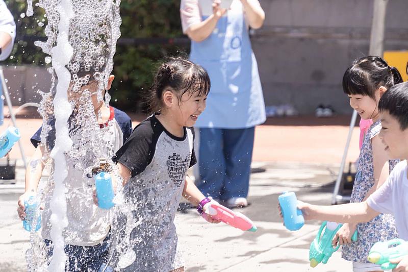 市府舉辦風城水樂園，希望孩子們玩得開心、也玩得安心