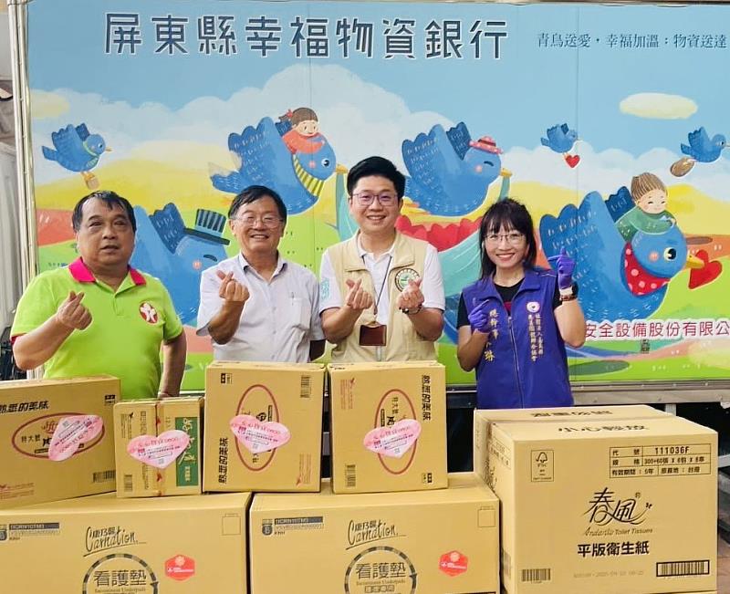 屏東跨縣援助嘉義救災物資　攜手共度難關