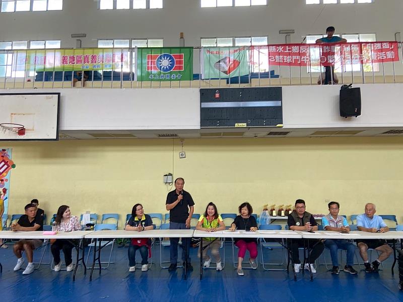 救國團嘉義團委會黃國芳主委致詞
