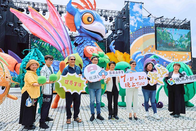 「全新原創客家親子劇《燈怪》」世界首演記者會於台北兩廳院藝文廣場舉行