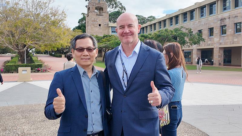 商學院院長盧文民教授於移地教學期間表示，未來將持續積極帶領學生走向國際舞台，培養具備全球視野的跨域人才。