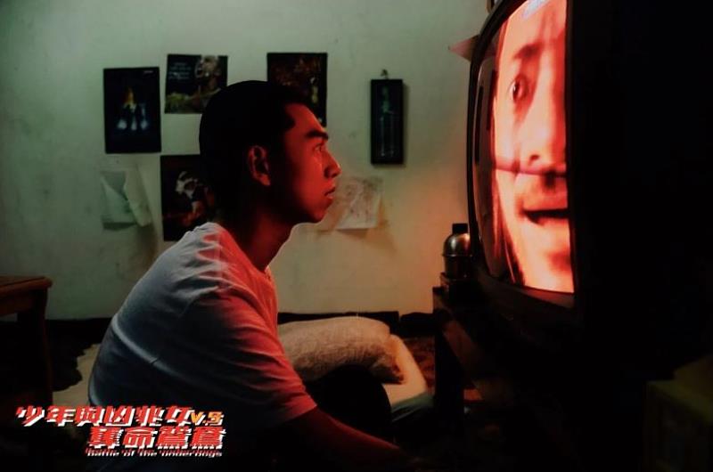世新廣電系電視組校友盧昀畢製作品《少年與凶兆女VS奪命鴛鴦》榮獲青春影展影視類優選獎。（世新大學提供）