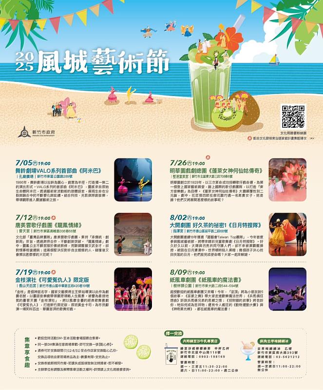 風城藝術節場次