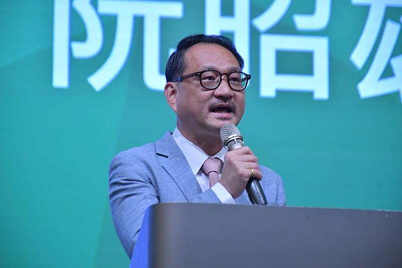 僑委會副委員長阮昭雄致詞