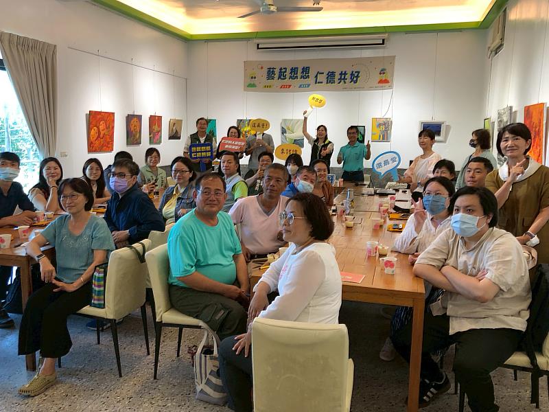 臺南市仁德區以「藝起想想 仁德共好」為題，透過人文議題引導想像，勾勒仁德藝文未來藍圖。