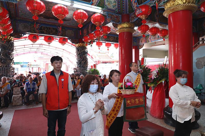 0_嘉邑鎮天宮武哲天皇關聖帝君聖誕祝壽大典 黃敏惠市長祈願災後順利復原 國泰民安 (4)