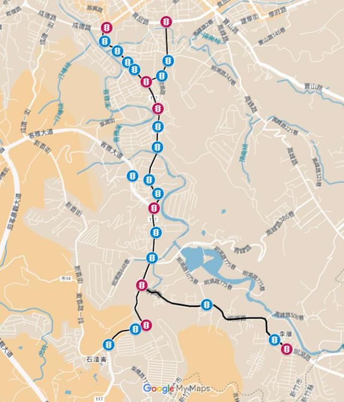「明湖路智慧交通號誌時制重整計畫」計畫範圍