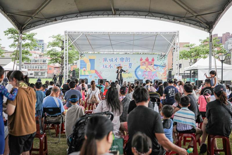 舞台表演。