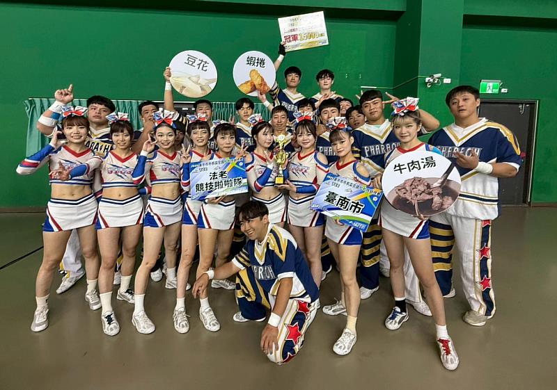 「臺南市」隊伍以獨創的「臺南市有豆花、牛肉湯及蝦捲,臺南府城五告讚啦」創意口號,贏得評審青睞勇奪冠軍。