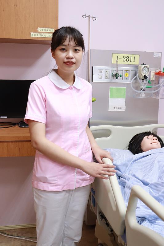 長榮大學護理系四年級學生吳祐儂