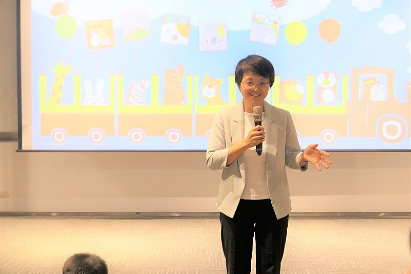 圖2 客委會古秀妃主委致詞