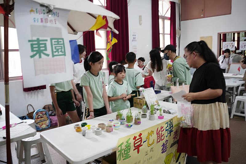 希望小學「Hello Hopes創業園遊會」7月23日在中興大學小禮堂熱鬧登場