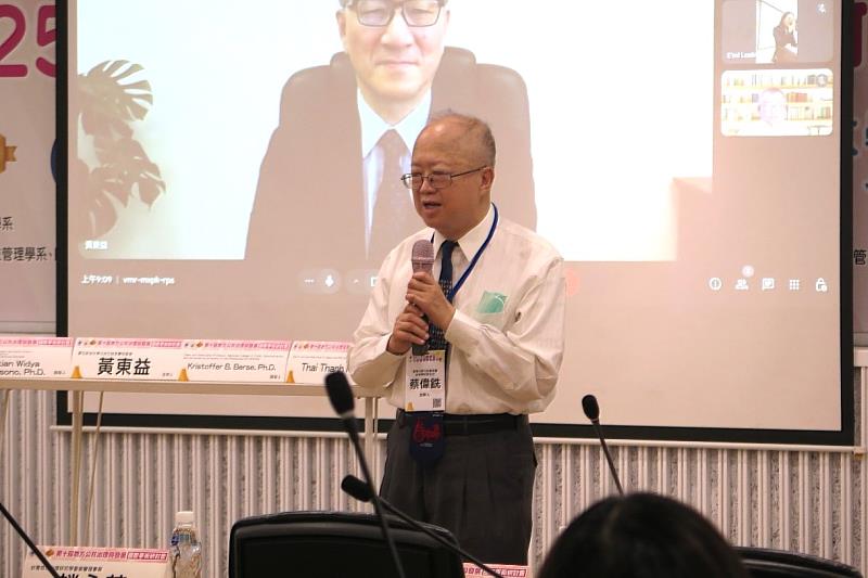 行政系主任蔡偉銑表示,研討會不僅強化亞洲區域學術與政策實務界的連結,也為地方治理的創新發展提供啟發。