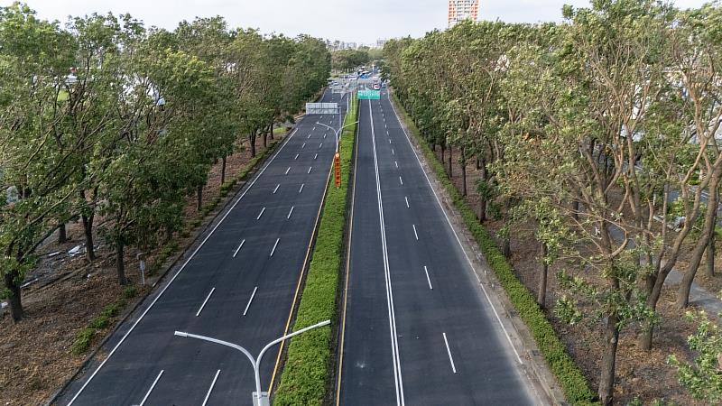 世賢路清理後