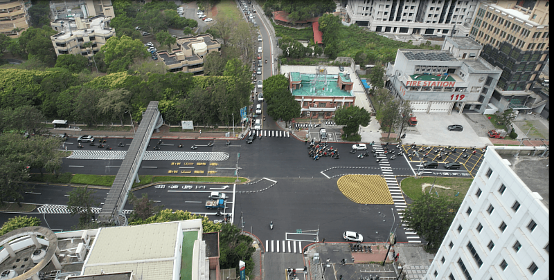 光復路一段525巷塞車