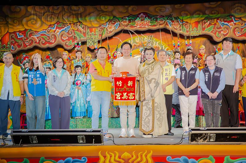 2025風城藝術節明華園《蓬萊女神何仙姑傳奇》登場。