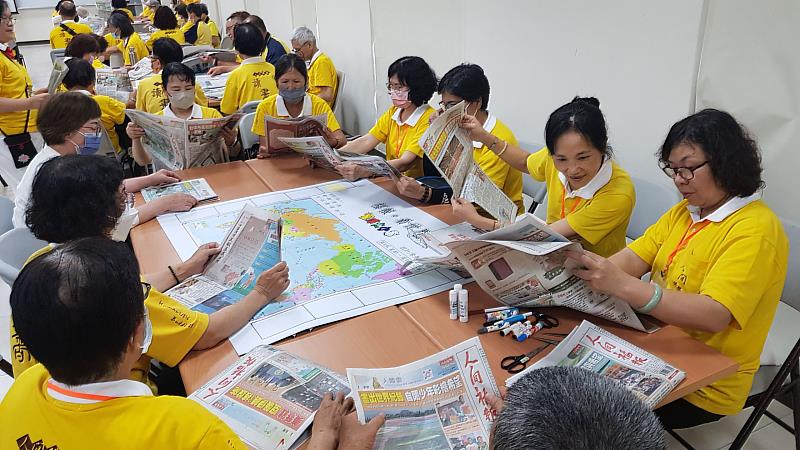 2025全民閱讀博覽會逾兩千人齊聚南華大學，圖為「福報‧看世界」主題活動。